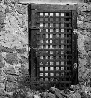 Jail door, Hillsboro, NM